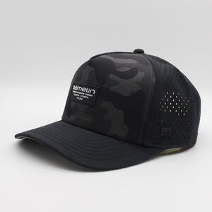Melin Hydro Odyssey Black Camo Strapback
